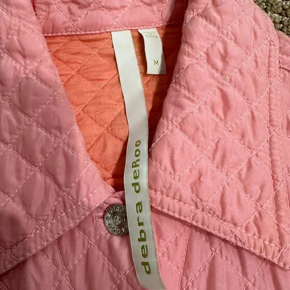 Vintage Baby Pink Quilted Coat - Picture 3 of 7